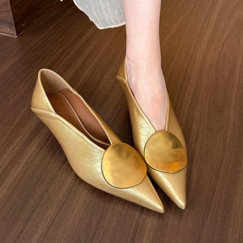 Sandals - Sepatu Wanita Flat Slip On Ujung