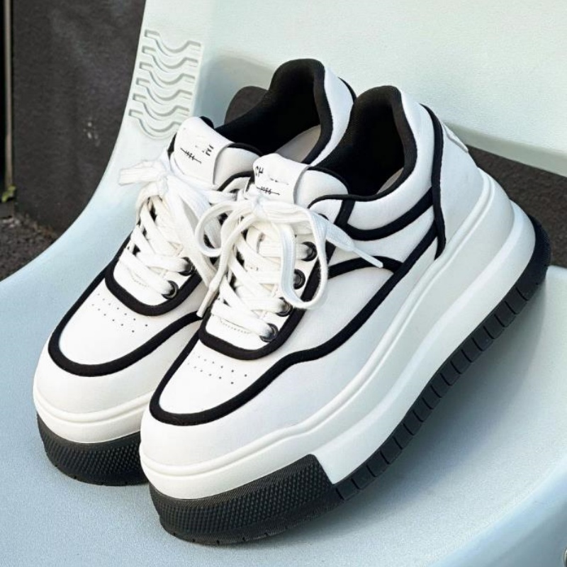 Running Shoes - Sepatu Sneakers Wanita Kulit Baru Warna