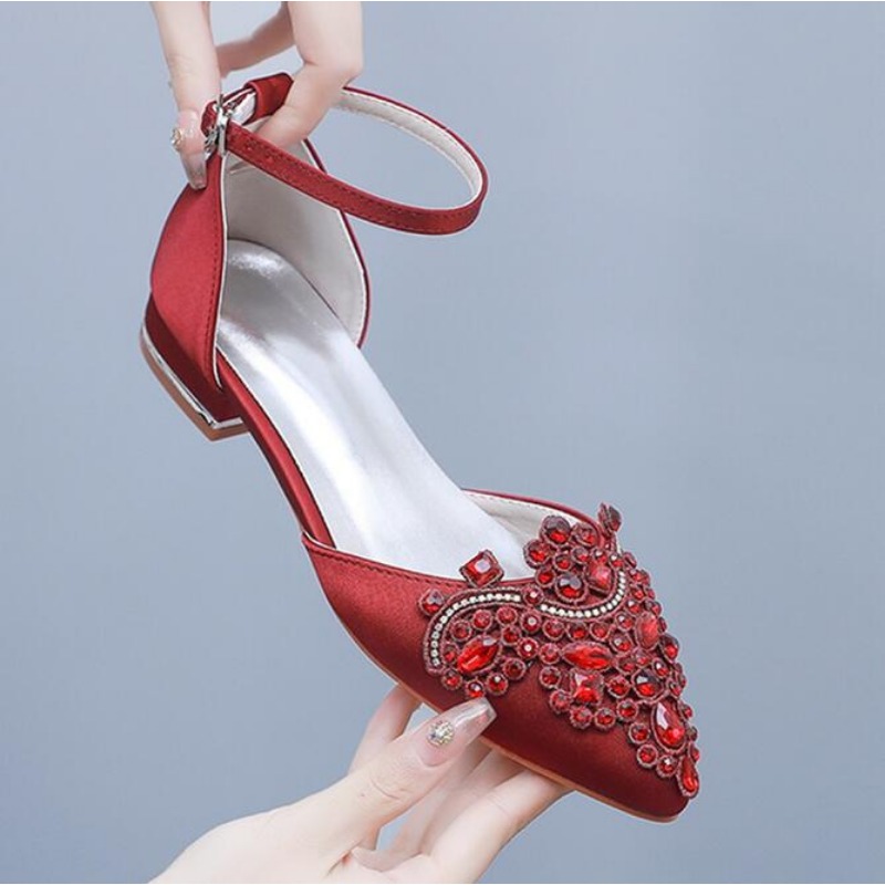 Sepatu Sandal Wanita Hak Rata  - Sandals ulasan dan harga
