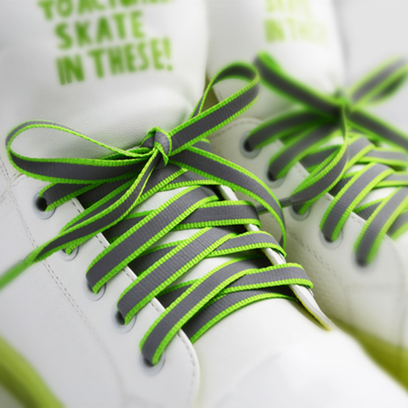 Tali Sepatu Reflektif Dua Sisi - Reflective Night Running Shoes ulasan dan harga
